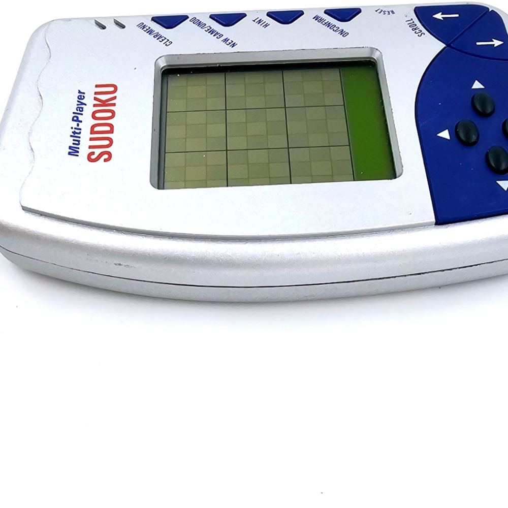 John Hansen Multiplayer Sudoku Electronic Puzzles Hand Held- 3 Levels - Picture 3 of 6
